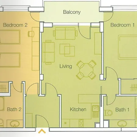 Apartament Terra Komplex D3 - Private - Golf, Skiing &